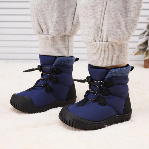 Miniatura 121 de BMCiTYBM Botas de nieve de invierno para bebés y niños pequeños, de piel sintética, cálidas, antideslizantes, zapatos para primeros pasos