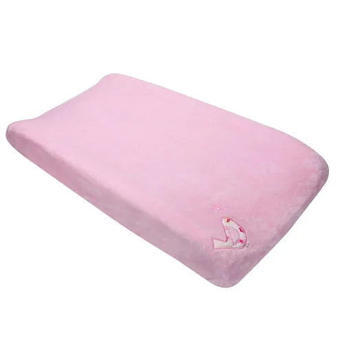 Miniatura 10 de Funda de terciopelo coral para cambiador de pañales para bebé, niña, bebé, niño, 1 unidad (tortuga azul)