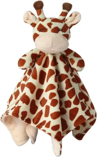 Miniatura 43 de CREVENT - Manta de felpa acogedora para bebé, mantita de seguridad con caras de animales para niños pequeños, regalo para bebés recién nacidos