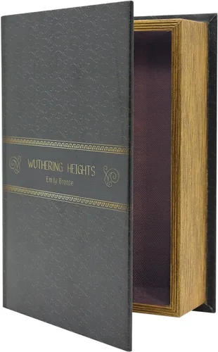Miniatura 27 de PACOLO Cajas decorativas para libros, cubierta de madera sintética para guardar joyas ocultas, dinero y dinero en efectivo (As de corazones)