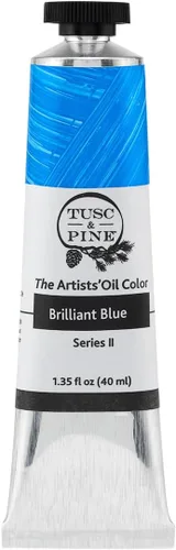 Miniatura 39 de Tusc & Pine Pintura al óleo Artist – Alizarin Crimson, 1.4 fl oz, sin amarilleo, consistencia rica y cremosa, carga máxima de pigmento, pinturas al