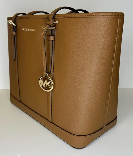 Miniatura 8 de Michael Kors MICHAEL Michael Kors Jet Set - Bolso de hombro grande TZ de viaje con doble cierre para la muñeca