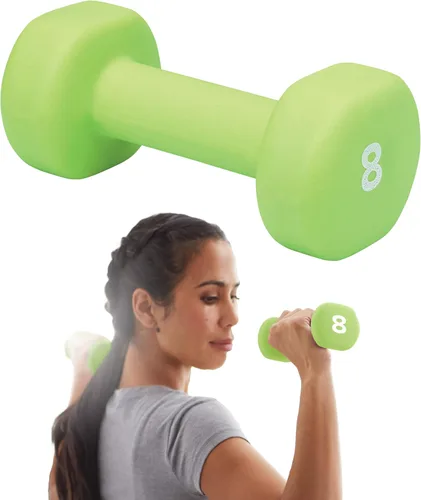 Miniatura 11 de Gaiam Mancuerna para mano (se vende en una sola) – Mancuerna con revestimiento de neopreno para ejercicio y acondicionamiento físico en casa