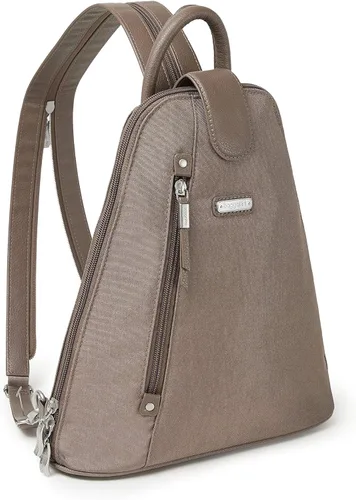 Miniatura 7 de Baggallini Mochila Metro para mujer con pulsera RFID para teléfono, Portobello Shimmer, talla única