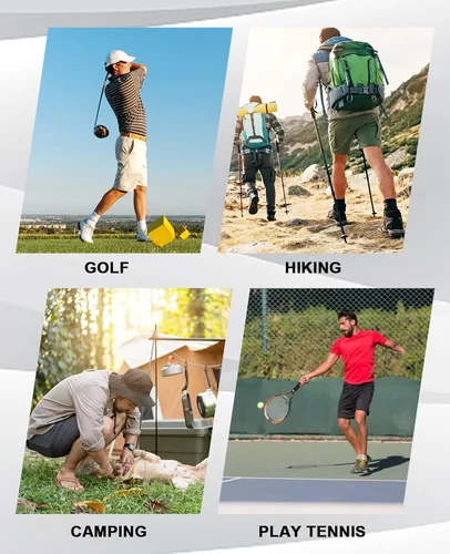 Miniatura 6 de Men's Golf Flat Shorts Hiking Cargo Shorts Men Classic-Fit UPF50+ with Waterproof Lightweight Quick Dry Stretch