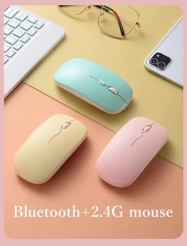 Miniatura 6 de Ratón de teclado para Galaxy Tab A8 10.5 pulgadas funda de teclado con mouse Bluetooth, linda llave redonda desmontable BT Color teclado cubierta