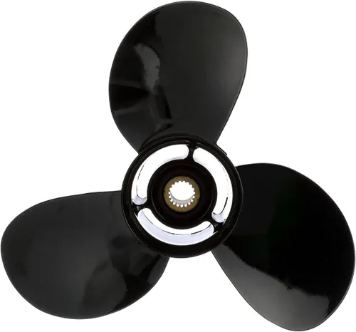 Miniatura 7 de Quicksilver Black Diamond Bravo Two Propeller Black Finish
