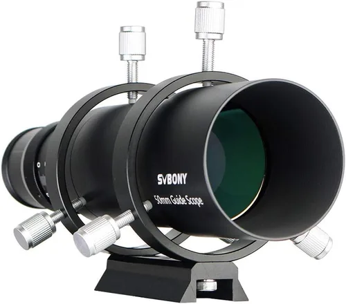 SVBONY SV106 Alcance de guía con buscador de enfoque helicoidal y alcance de guía de uso múltiple para telescopio astronómico (50mm)