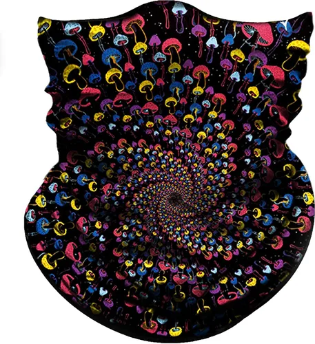 Miniatura 29 de Obacle Máscara Facial Sin Costuras Rave Bandana Hombres Mujeres para Protección contra Polvo Sol Viento Negro Puro Púrpura