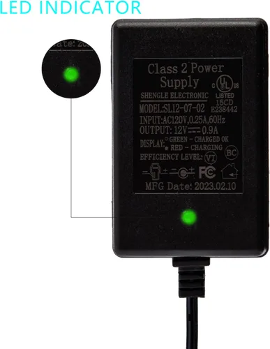 Miniatura 7 de Cargador de 12 V para cochecito de arrastre infantil edonka Cargador de batería universal de 12 voltios para cochecito de arrastre infantil