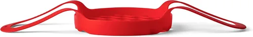 Miniatura 3 de Cuisipro Eslinga de silicona para cocinar y hornear, 19.75 x 7.88 x 1.13 pulgadas, rojo