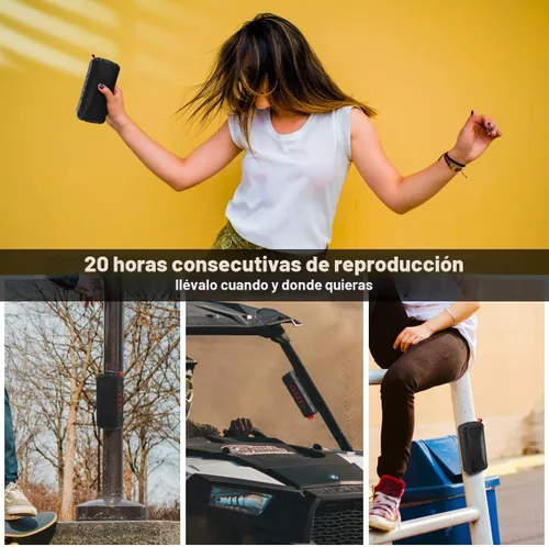 Miniatura 9 de Altavoz de golf Bluetooth magnético portátil profesional inalámbrico impermeable IPX6/a prueba de golpes de tercera generación altavoces magnéticos