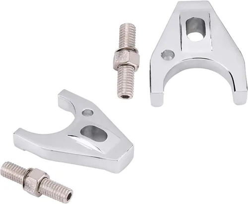 Miniatura 3 de Abrazadera de distribuidor de aluminio Billet, Sbc Distribuidor Mantenga presionada la abrazadera de distribuidor de luminum Cromo Billet Aluminio