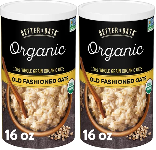 Miniatura 9 de Better Oats Bare Organic - Paquetes de cereales calientes multigrano, avena instantánea, textura gruesa y abundante, orgánico USDA, caja de 8 bolsas