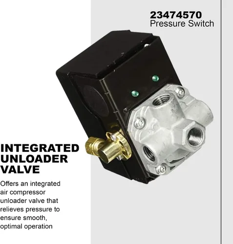 Miniatura 4 de Ingersoll-Rand 23474570 Interruptor de presión para compresor de dos etapas
