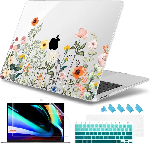 Miniatura 15 de May Chen Funda compatible con MacBook Air de 13 pulgadas 2022 2021, versión 2020-2018 Modelo: M1 A2337 A2179 A1932, carcasa rígida de plástico