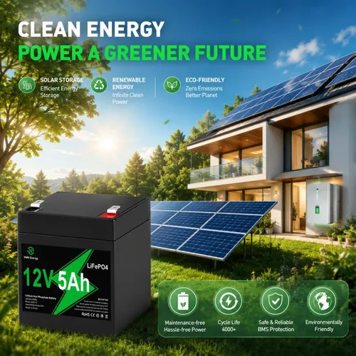 Miniatura 8 de Batería de litio recargable de 12 V 5 Ah, más de 4000 ciclo profundo LiFePO4 12 voltios 5 amperios batería de repuesto para Liftmaster 485LM