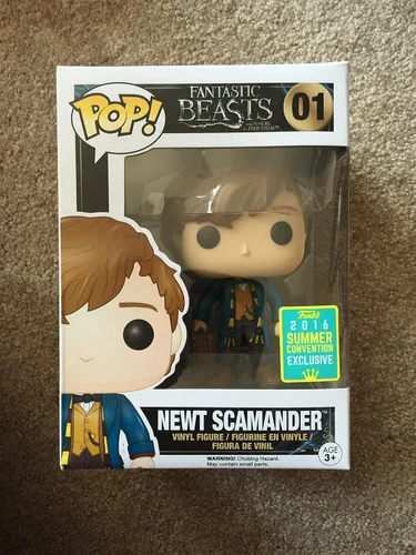 SDCC 2016 exclusivo Pop de Newt Scamander, Animales Fantásticos y Dónde Encontrarlos Figura de vinilo por Funko.