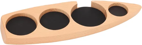 Miniatura 6 de Juego de 3 soportes para manipulación de café, café en polvo, café, estación de manipulación, martillo, soporte para distribuidor, organización
