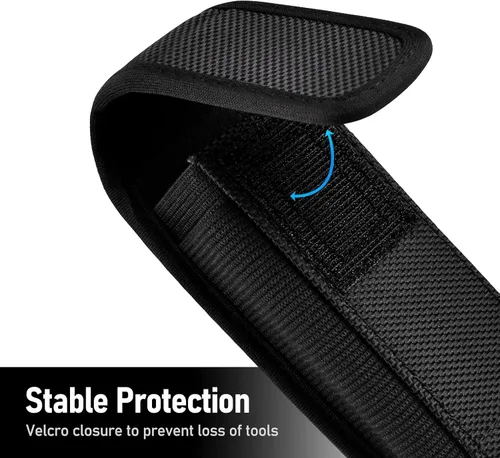 Miniatura 4 de Funda compatible con Leatherman Wave Plus Wingman Surge Rebar Multiherramienta Funda de cinturón de nylon con clip de cinturón