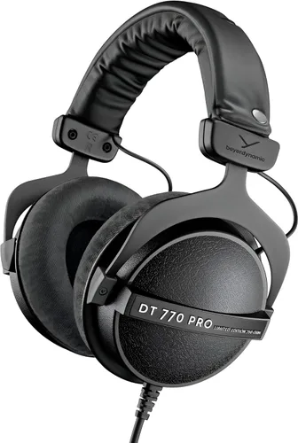 Miniatura 9 de DT-770-PRO-80 cerrado dinámico para aplicaciones de control y monitoreo de auricular Beyerdynamic, 80 Ohmios, Gris Negro con gris