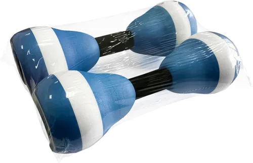 Miniatura 7 de Nuevo ejercicio aeróbico de agua pesas de espuma resistencia piscina 1 par, ejercicios de fitness de agua equipo para mujeres mayores peso Los