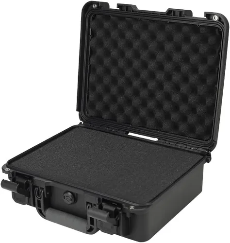 Miniatura 6 de Funda rígida resistente de 14 a 16 a 17 pulgadas con inserto de espuma personalizable (funda, negro, 14.3 x 12.2 x 6.9 pulgadas)