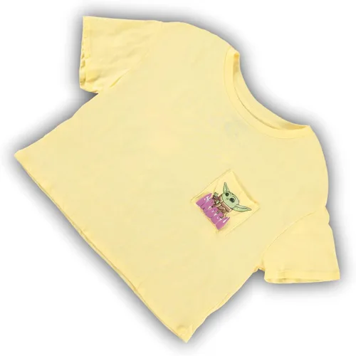 Miniatura 7 de STAR WARS Juniors Yoda - Camiseta corta para mujer, con bolsillo frontal y trasero, para bebé