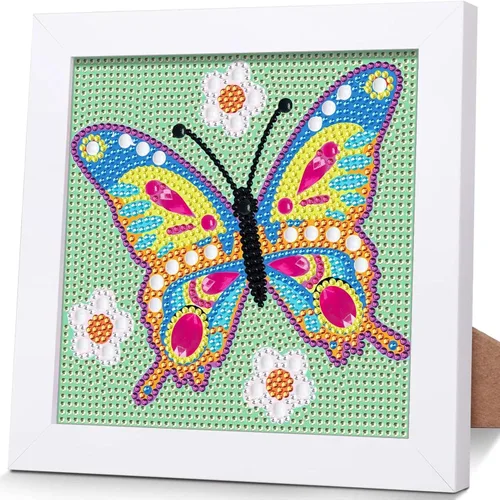 Miniatura 18 de Kits de pintura de diamante JATOK para adultos y niños, girasoles 5D DIY arte de diamante 5D taladro completo de gemas, imágenes de arte