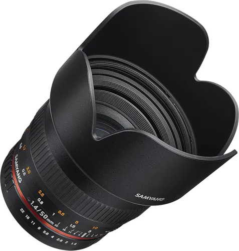 Miniatura 3 de Samyang SY50M-N Teleobjetivo fijo Prime 1.969 in F1.4 Lente para Nikon Digital SLR