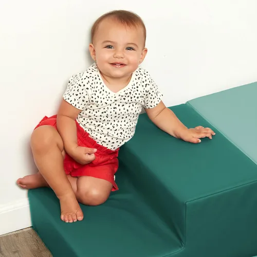 Miniatura 3 de Factory Direct Partners SoftScape 13232-138 - Escalador de esquina cuadrado para niños pequeños y niños, espuma suave segura para gatear