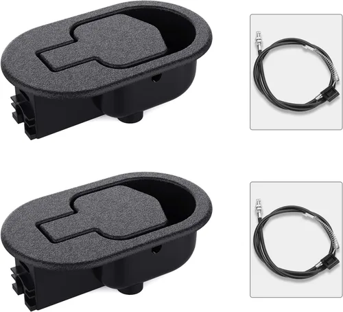 Miniatura 8 de 2 juegos de piezas de repuesto para sillón reclinable, mango reclinable de metal, cable de liberación para Ashley y la mayoría de sofás reclinables