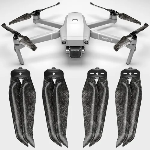 Miniatura 8 de Master Airscrew Hélices Endure para DJI Mavic 2 Pro/Zoom/Enterprise - Negro, 4 piezas Negro Endure