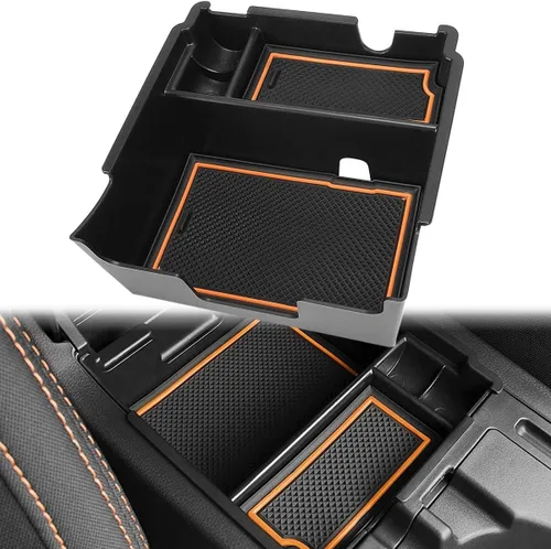 auovo Organizador de consola central para Subaru Crosstrek e Impreza 2018 2019 2020 2021 2022 2023, accesorios interiores, bandeja de almacenamiento