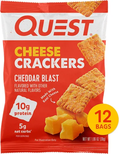 Miniatura 4 de Quest Nutrition Paquete de chips de proteína y galletas de queso (12 unidades)