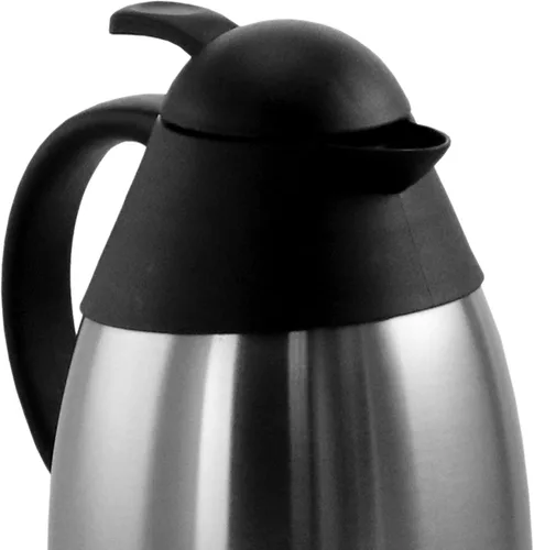 Miniatura 3 de MegaChef Jarra térmica de acero inoxidable de 2 cuartos para café y té