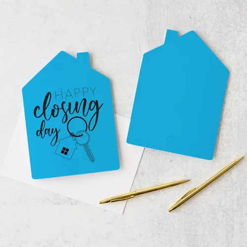 Miniatura 3 de Set of "Happy Closing Day" Greeting Cards Envelopes Included 4-GC002