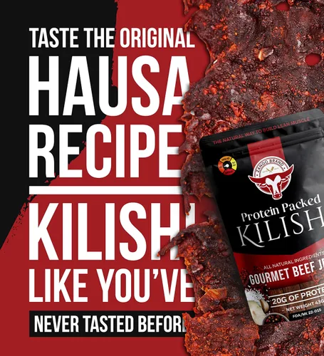 Miniatura 3 de Kilishi. Picante - Caliente - Carne seca gourmet original de alta calidad. Alta proteína. Menos grasas y carbohidratos. Apto para paleo
