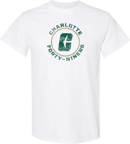 Miniatura 19 de UGP Campus Apparel AS04 - Camiseta con logotipo de círculo envejecido