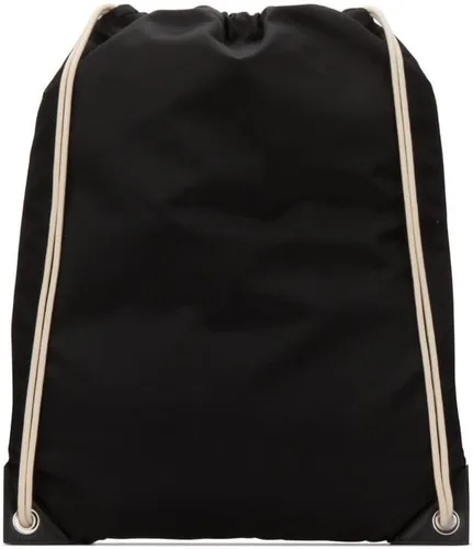 Miniatura 4 de Prada Mochila unisex con cordón de nylon Tessuto negro 2VZ030, Negro -, Mochilas Sling