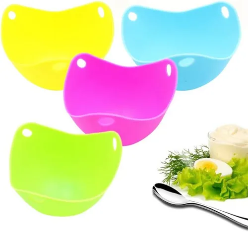 Miniatura 5 de Molde de tortilla de desayuno de silicona para huevo, para panqueques, herramienta de cocina, accesorios de cocina, Gadget Molde de huevo cocido