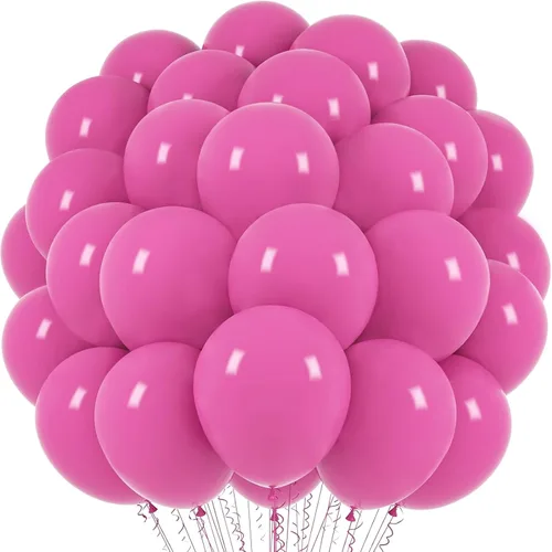 Miniatura 221 de Voircoloria - Globos azul bebé claro, paquete de 66 globos de 12 pulgadas de látex para fiestas para niños y niñas, para cumpleaños, baby shower, 16