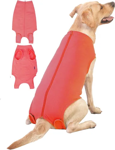 Miniatura 15 de Traje de recuperación de cirugía para perros – Después de la esterilización, heridas abdominales después de la recuperación quirúrgica, antilamida
