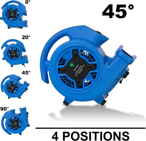Miniatura 6 de XPOWER P-150N - Ventilador difusor de aroma con aroma aromático Freshen Air Mover + ionizador para aromatización, enfriamiento, ventilación y secado