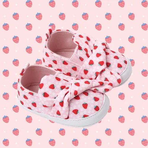 Miniatura 11 de Baby Girls Shoes Infant Shoes, 1 Year Old Birthday Walking Shoe for 0-12 Months, Easy Wear Non Slip Lightweight Baby Indoor Outdoor Sneakers