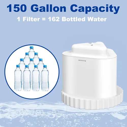Miniatura 3 de Paquete de 3 filtros compatibles con jarra de agua Epic Aquagear Seychelle, filtro de repuesto para jarra de agua de 150 galones para jarra