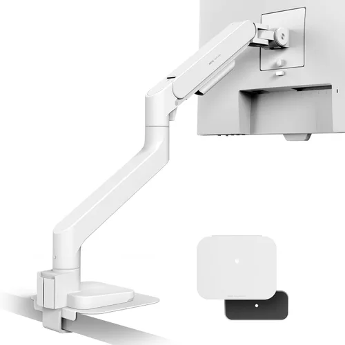 Miniatura 20 de BenQ BSH01 Ergo Brazo de Monitor - Soporte de Monitor con Resorte de Gas para Pantallas de hasta 45'' y 44 libras, Instalación Rápida, Sin Descenso