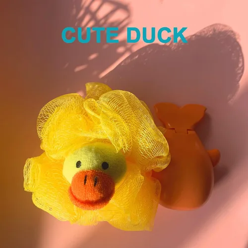 Miniatura 6 de Loofah - Esponja exfoliante para ducha, cepillo de malla con juguetes de animales, bola de esponja para baño, spa, cuerpo para niños y niños, espuma