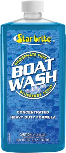 Miniatura 7 de STAR BRITE Jabón concentrado para barcos, biodegradable, sin fosfatos, resistente para todas las superficies marinas, 16 onzas (080416)