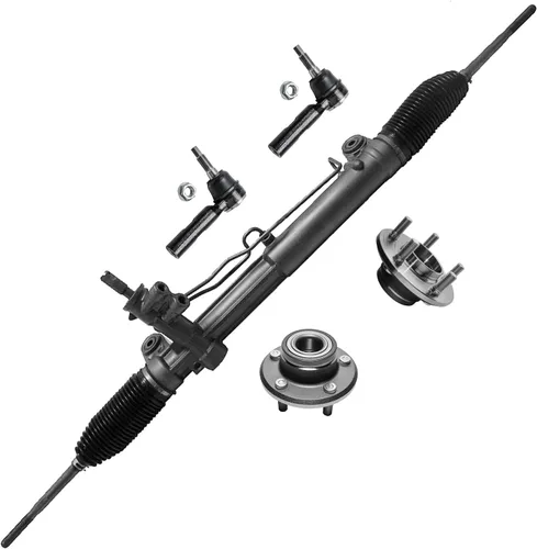 Miniatura 307 de Detroit Axle - Kit de nudillos de dirección delantera izquierda para Ford Edge Lincoln MKX 07-10, cojinete de rueda del lado del conductor, nudillo